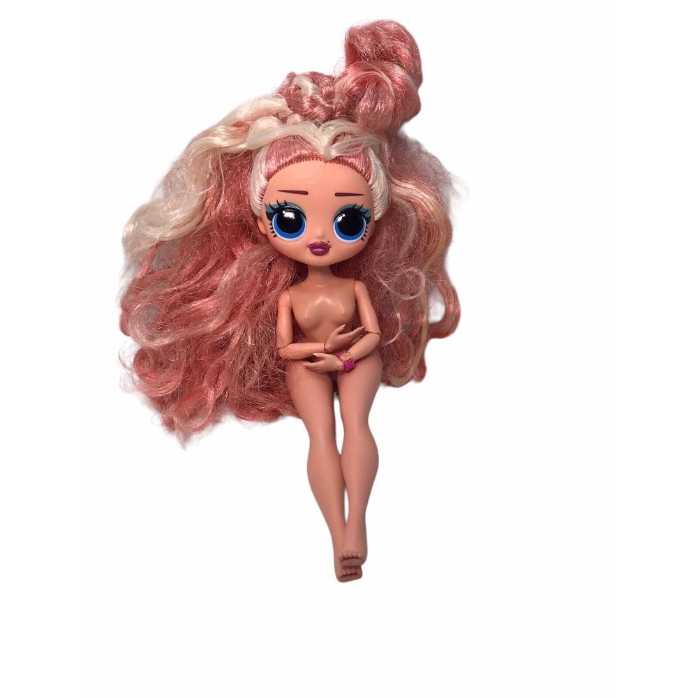 Lol Surprise O.M.G. Winter Chill Big Hair Fashion‎ Doll 2019 Nude Pink hair Mega